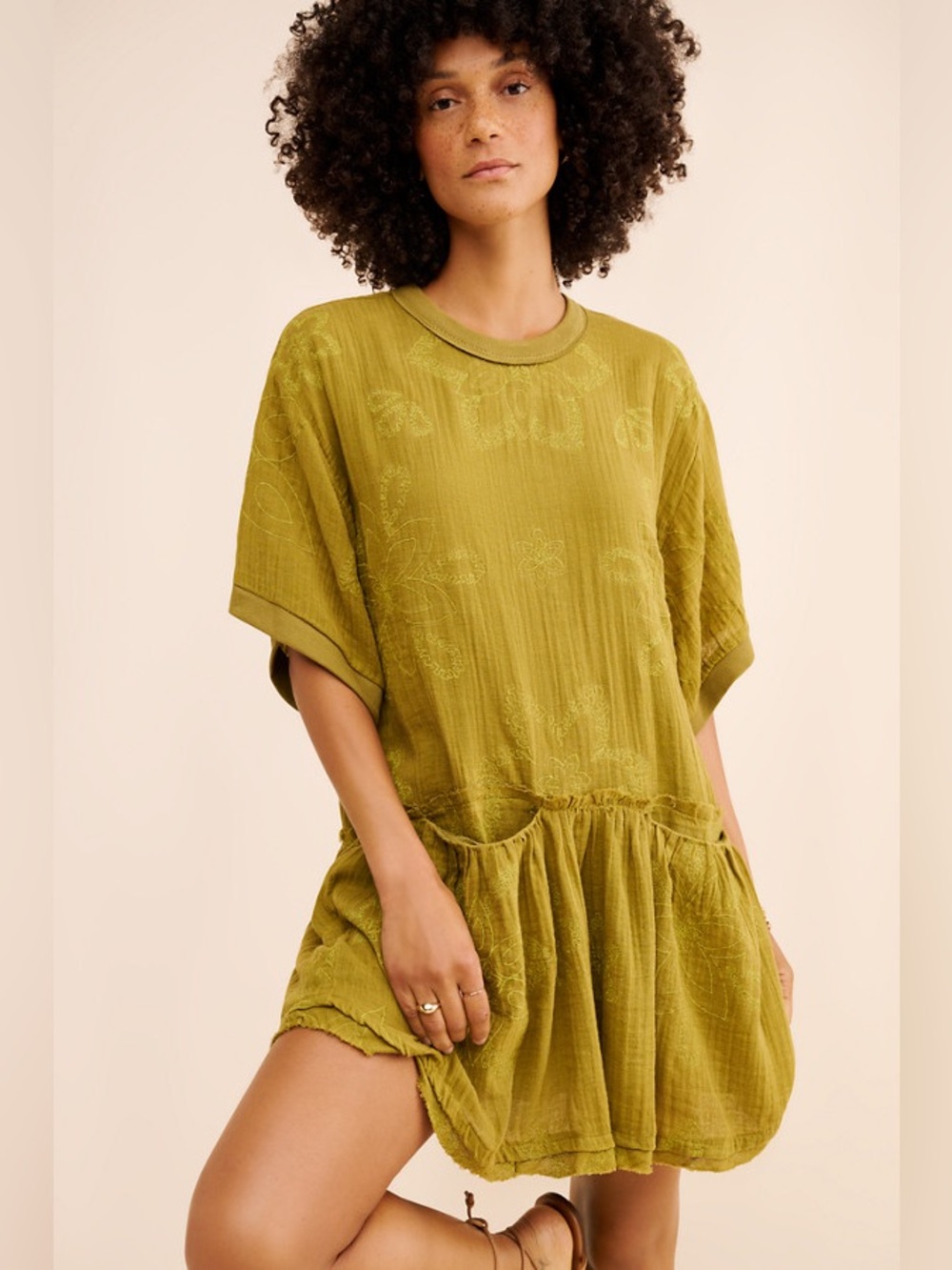Picking Petals Mini Dress by Free People